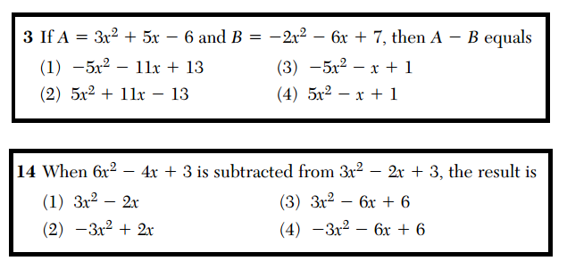 Regents Recap — June 2014: Common Core Algebra Structure ...