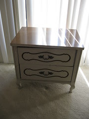 My Nightstand to Play Kitchen