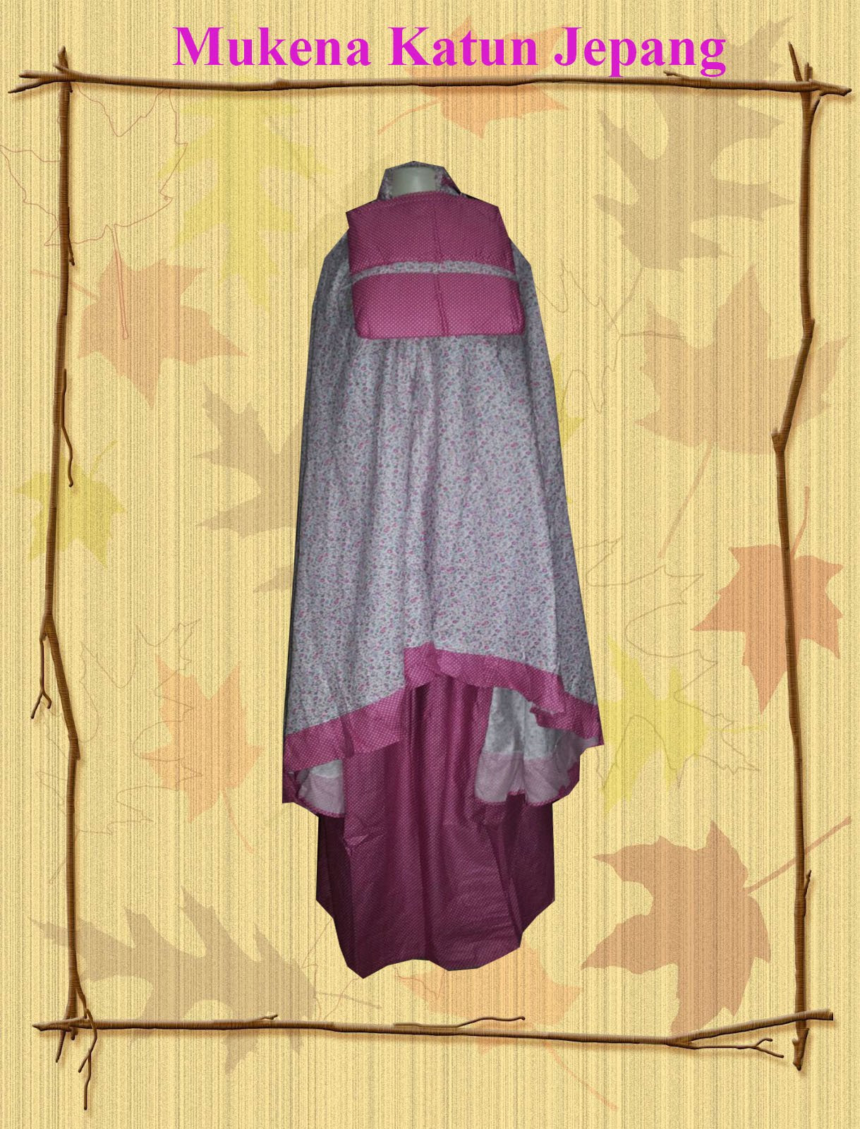 Usaha Mukena Katun Jepang