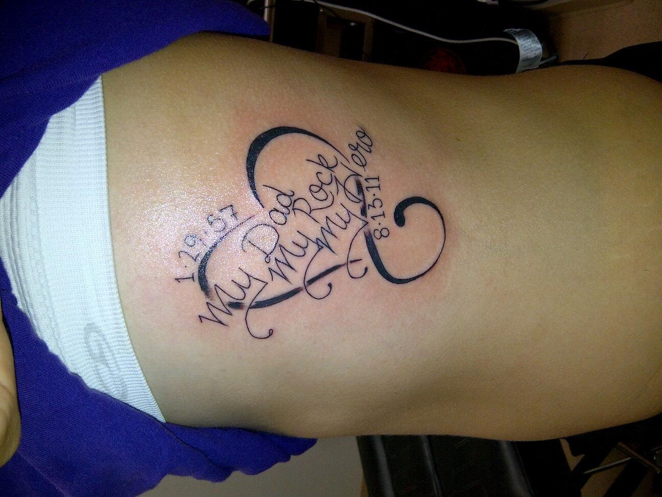 In memory of my Dad | TATTOOS | Pinterest