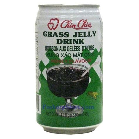 chin chin grass jelly drink  honey flavor  floz