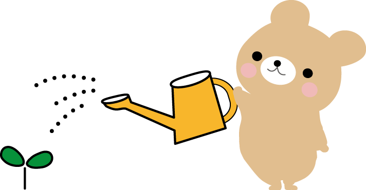 春のイラスト かわいいガーデニング 無料イラスト