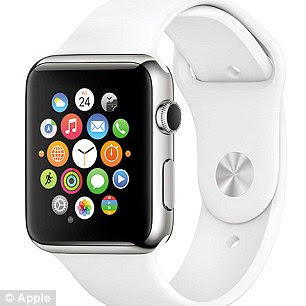 In less technical terms this taps the wearer on the wrist whenever they receive an alert or notification, or press down on the display or icons (right)