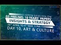 Open Session | GS Prelims : 10 Years’ Papers’ Insights & Strategy | Part 10 – Art & Culture