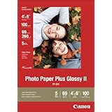 Canon Photo Paper Plus Glossy II, 4 x 6 Inches, 100 Sheets
