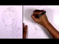 Female Anime Hair Ponytail