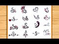Mehndi designs s letter tattoo for girls 111567