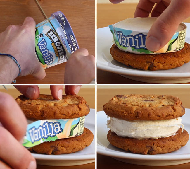 cool-food-hacks-cookie-sandwich