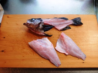 大西満の もっと釣りたい メバルのサシミと唐揚げ