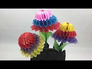 Terakurat Bunga Rainbow Dari Sedotan Yang Cantik, Viral!