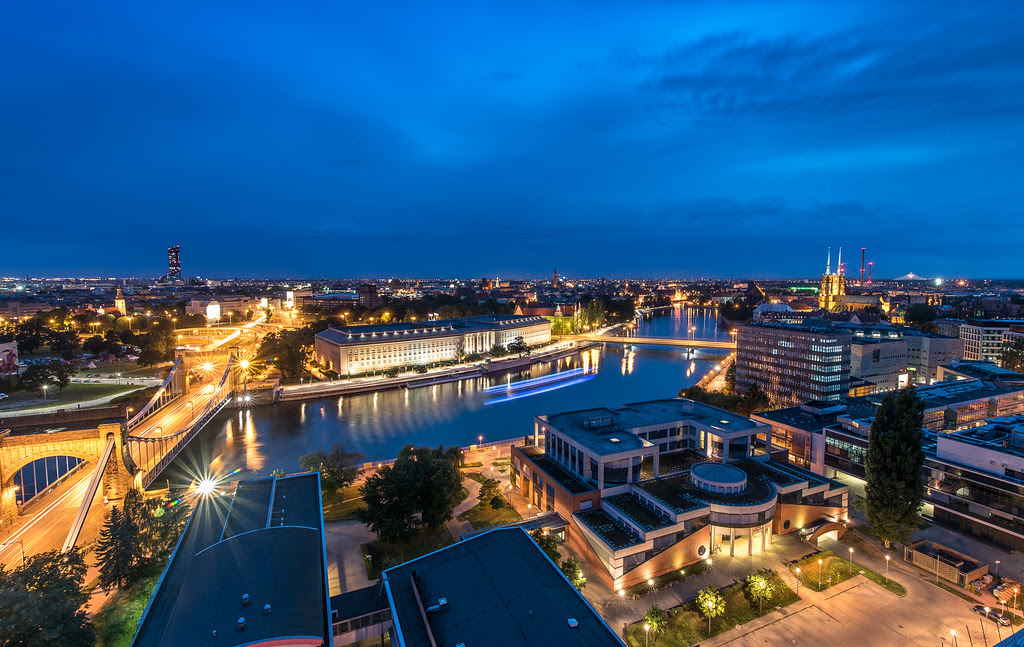 Wrocław cityscape