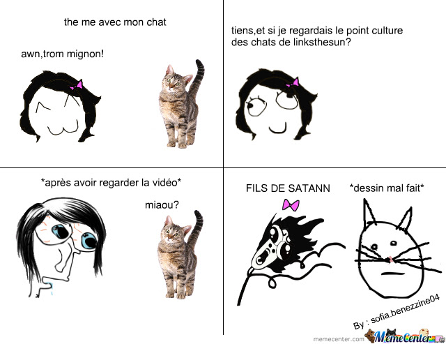Les Chats Satan Meme By Sofia Benezzine04 Memedroid