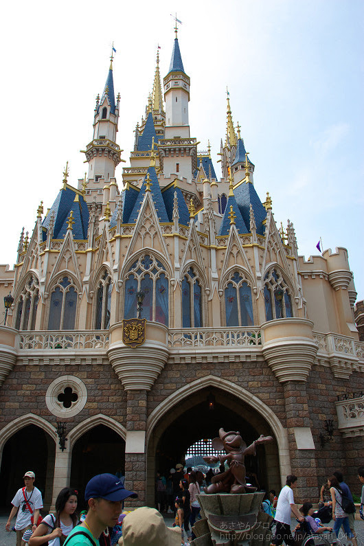シンデレラ城の裏側 Silkypixのはなし 東京ディズニーランドより