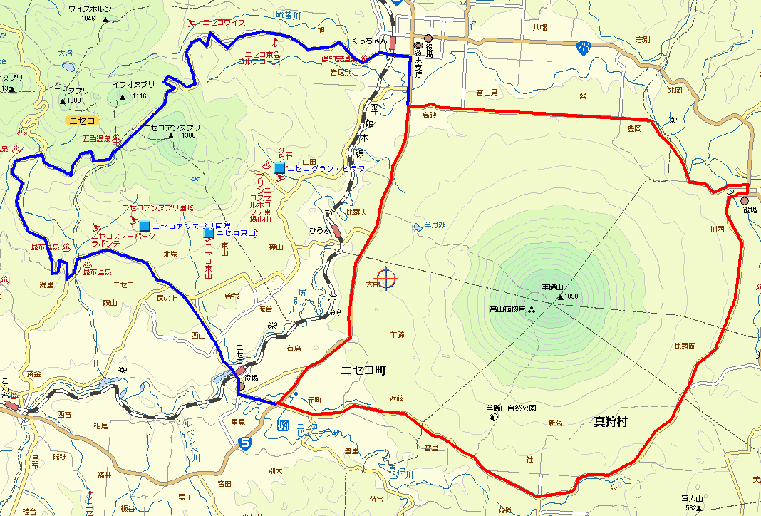 コース 羊蹄山一周