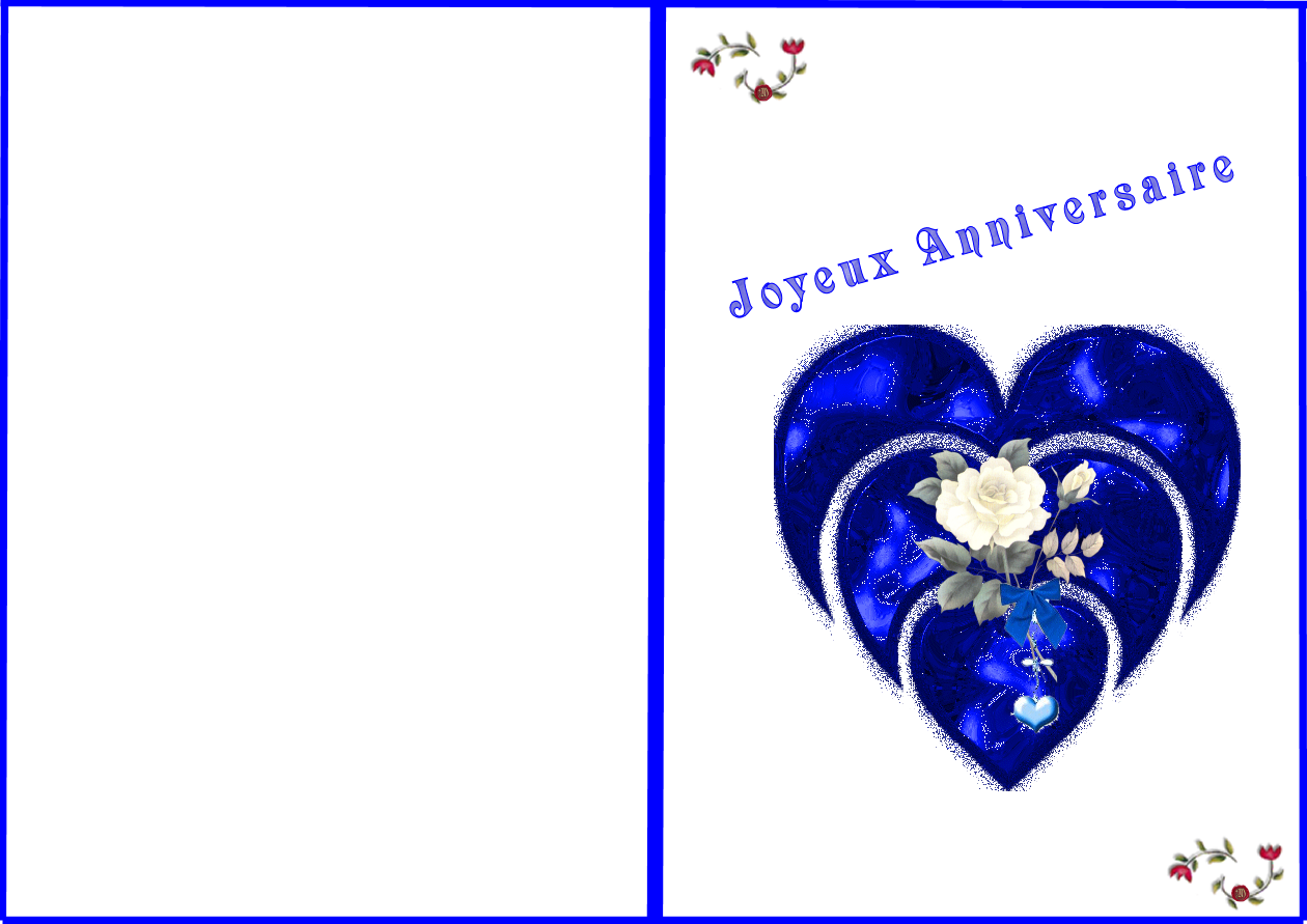 Carte Anniversaire A Imprimer