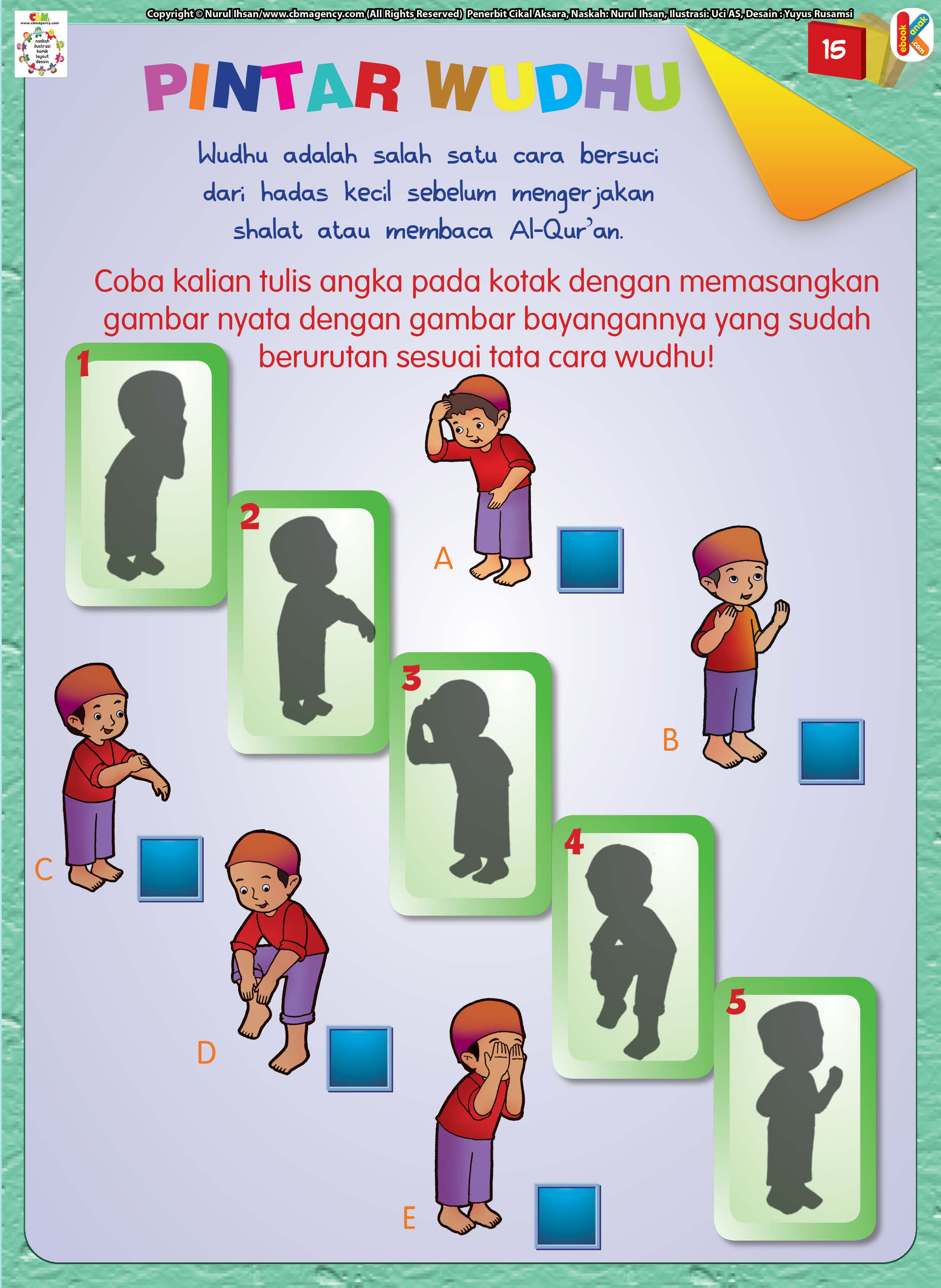 Anak Soleh Pintar Wudhu | Ebook Anak