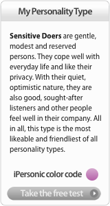 Take the free personality test!