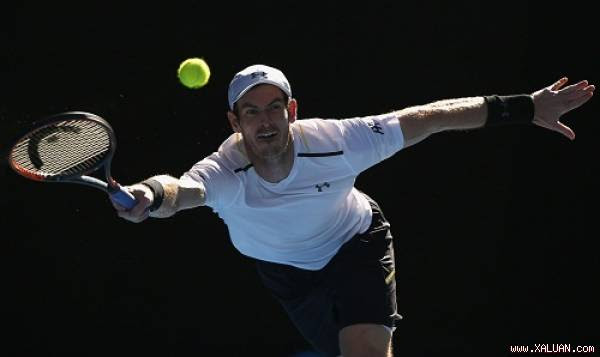Murray vỡ mộng lần đầu vô địch Australia Mở rộng. Ảnh: Reuters.