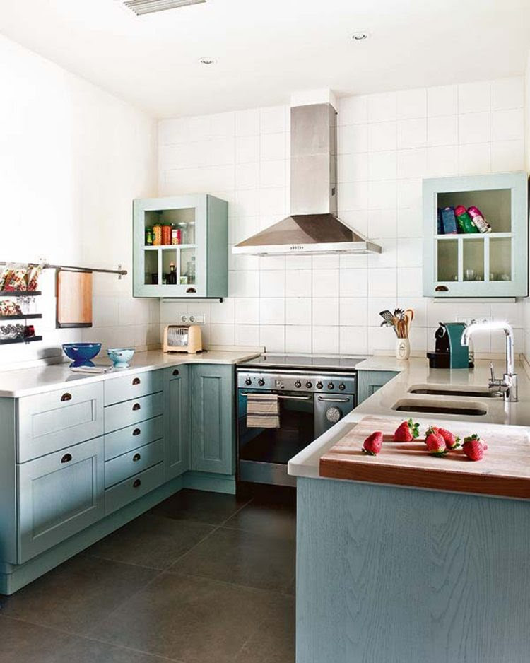 Petite cuisine moderne - quels meubles de cuisine ouverte?
