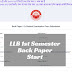  LLB 1st Semester Back Paper: आ गया एलएलबी बैकपेपर फार्म, भर दीजिए | Back Paper link Active