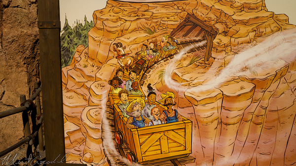 Disneyland Resort, Disneyland60, Disneyland, Frontierland, Big, Thunder, Mountain, Railroad, Photo, Op, Opportunity