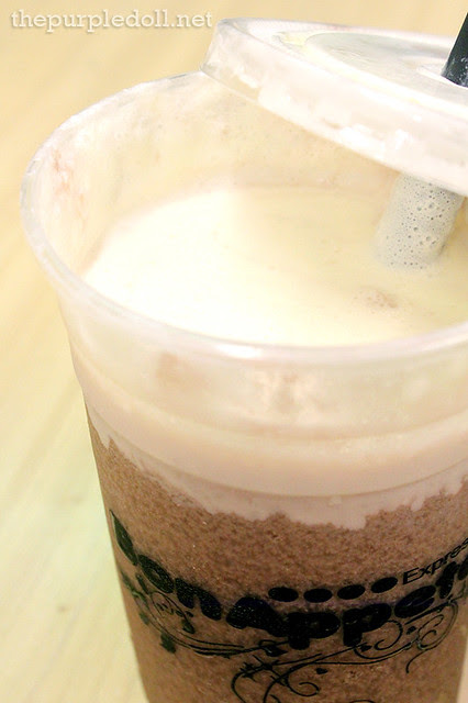 Red Velvet Yakult Tea with Cheese Foam Bon Appetea
