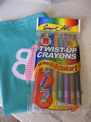 Bellas Twist- Up Crayon Pouch
