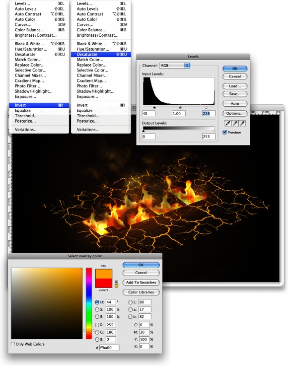 Hell of Tutorial in Photoshop