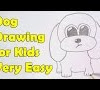 Cute Dog Drawing Step By Step