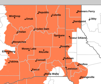 Spokane Watches, Warnings & Advisories