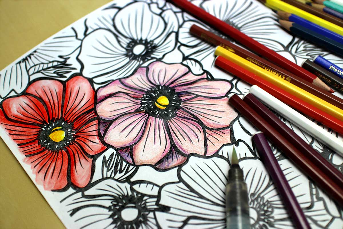 Colorare con le matite