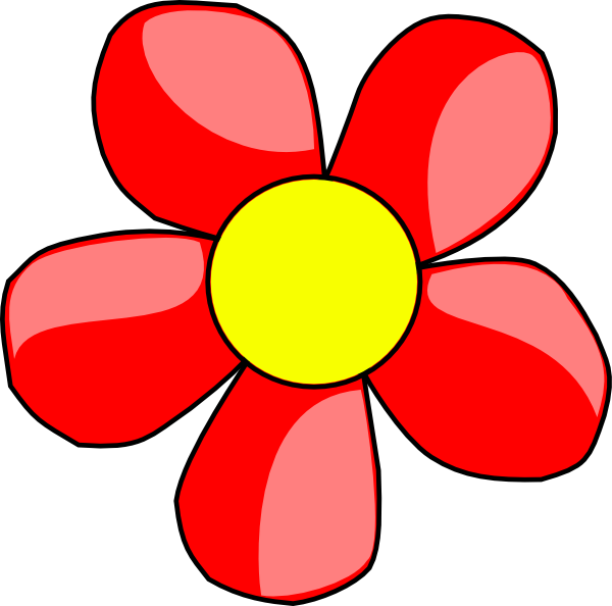  Gambar Bunga Kartun 