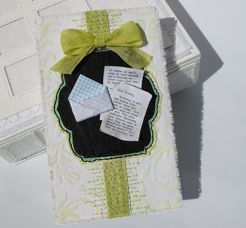 mini letter notebook