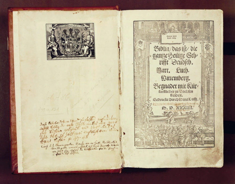 Lutherhaus Wittenberg - "Lutherbibel von 1534" (Overview ...