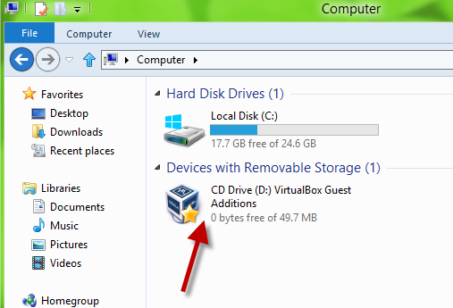 mounted disk