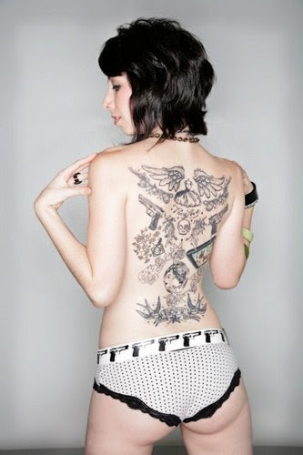 tattoed girl