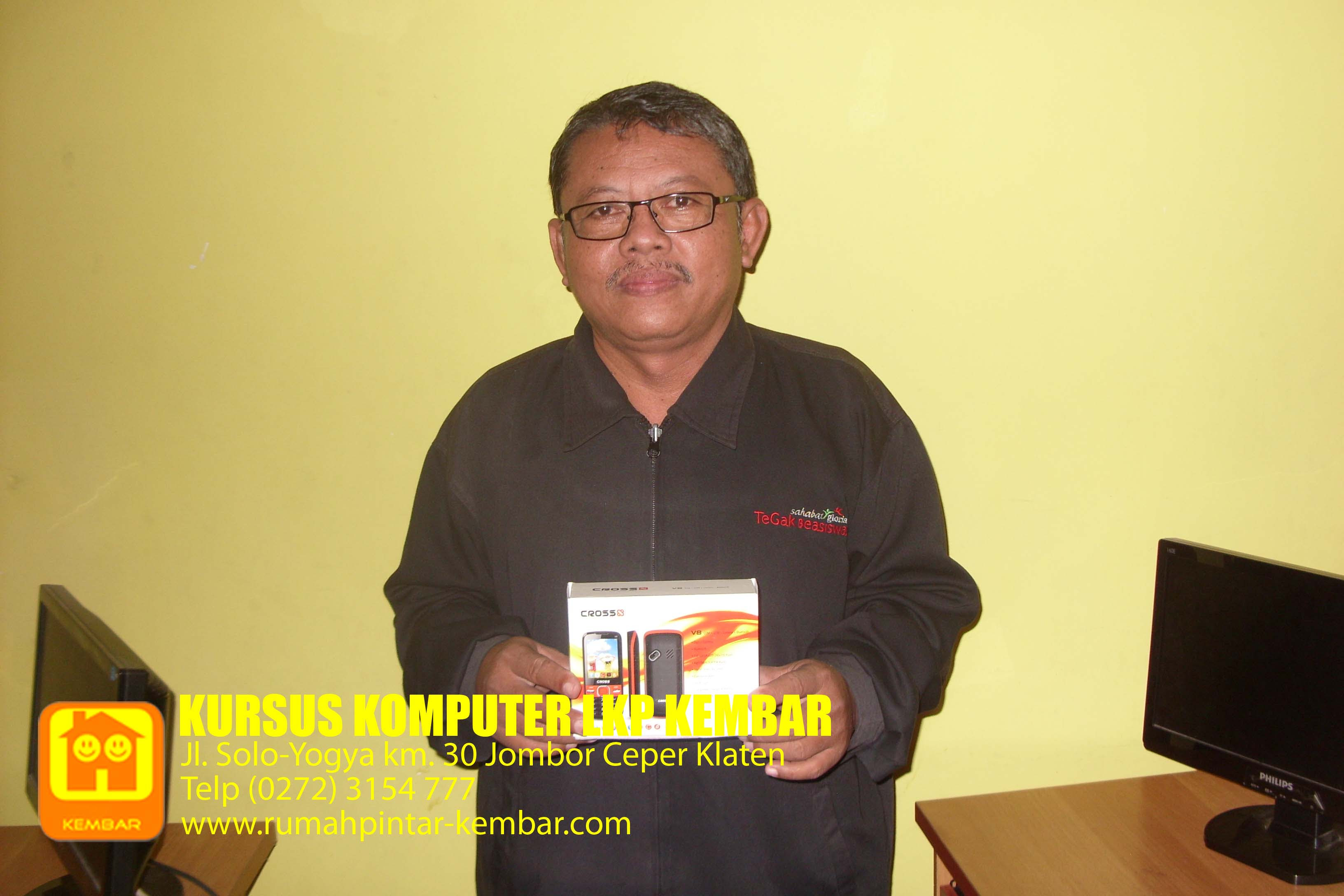 pemenang kisah alumni kursus komputer LKP KEMBAR 3