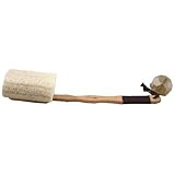 Upper Canada Accessories Wooden Back Loofah Sponge