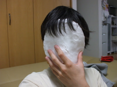 お面を作ろう 形成編 Arufaの日記