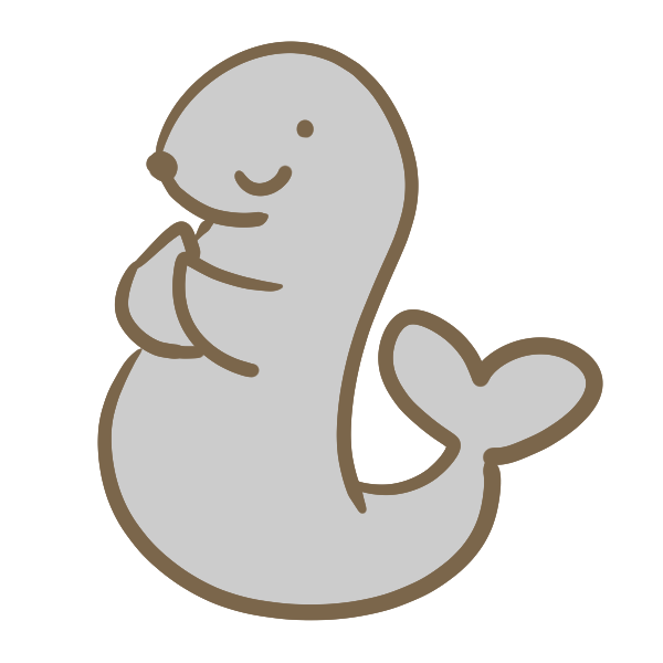 アザラシのイラスト かわいいフリー素材が無料のイラストレイン