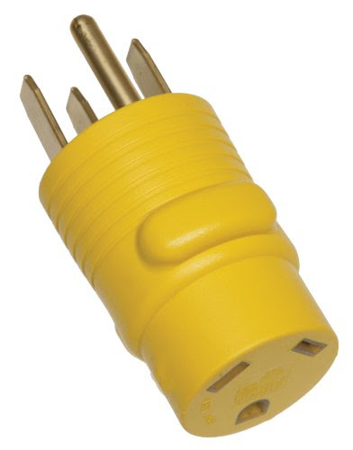 Arcon 14018 Round Generator Power Adapter, 30-Amp Female to 50-Amp Male On Sale