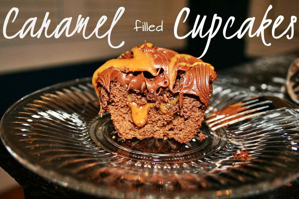 Caramel Filled Cupcakes