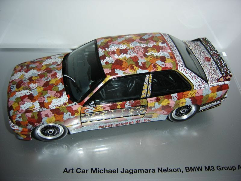 modelcar BMW M3 E30 Art Car produced by Minichamps 1:18 1