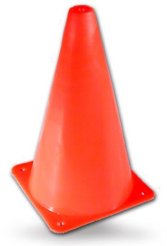 CSI 9'' Orange Boundry Cone