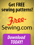 Free sewing patterns - download today!