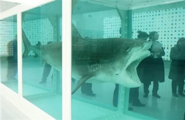 Damien Hirst,The Physical Impossibility of Death in the Mind of Someone Living