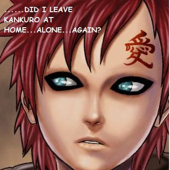 gaara of sand. A WORRIED GAARA Da brains