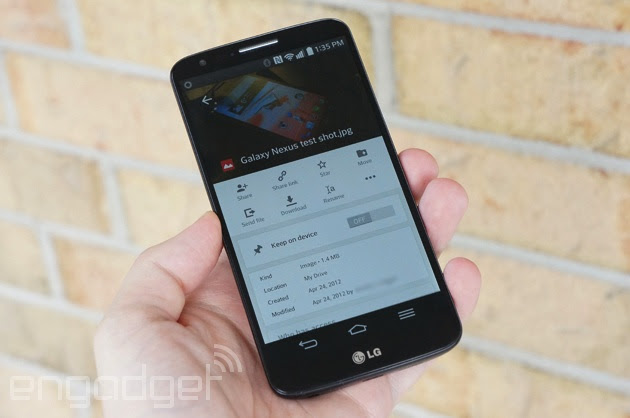 Google Drive 2.0 for Android