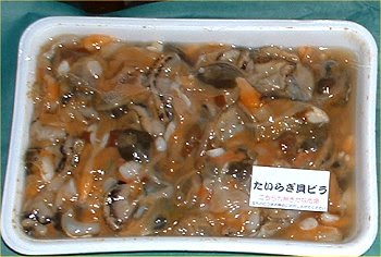 熊本の魚 たいらぎ貝ビラ