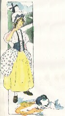 A MELANCHOLY SONG - This image will be replaced.  This is just a watercolored photocopy.